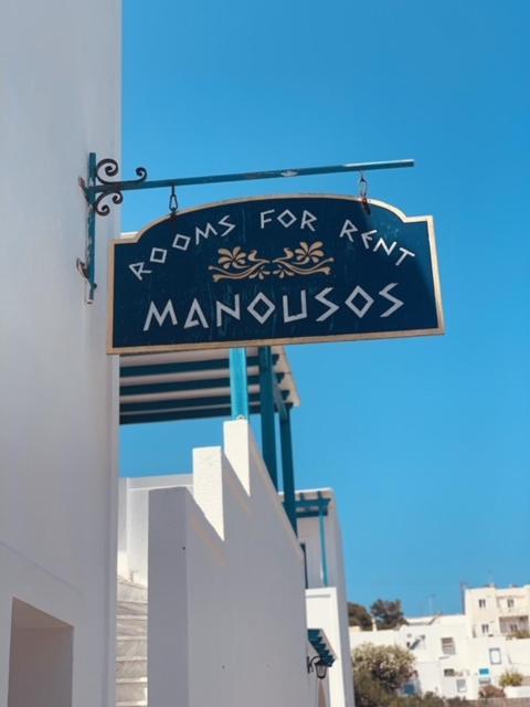 Manousos Rooms Adamantas  Esterno foto